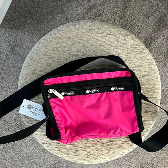 Lesportsac Bags Lesportsac Pink Crossbody Bag Poshmark